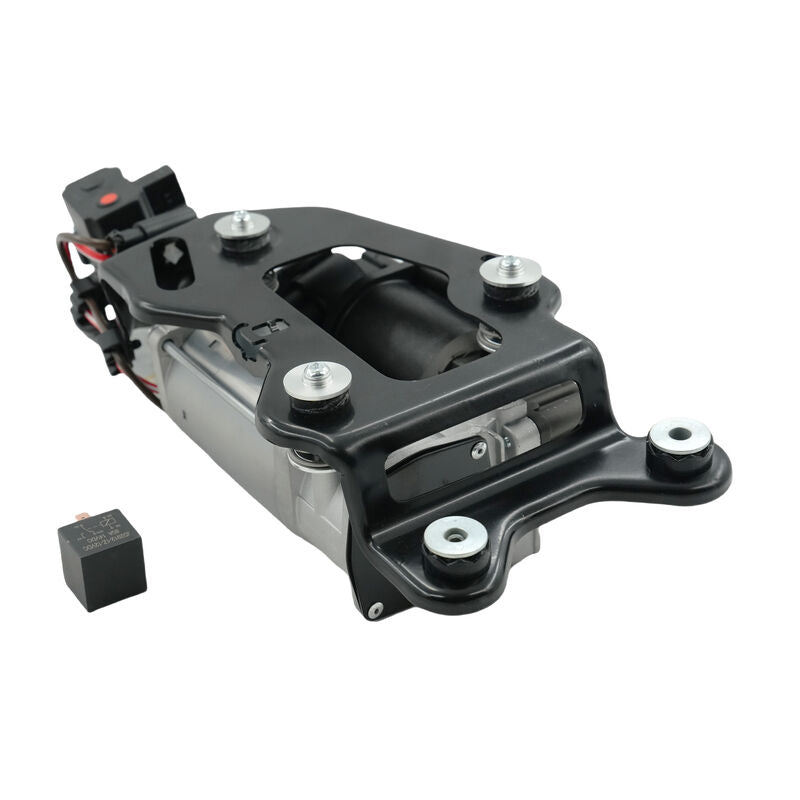 Air Suspension Compressor With Valve Block Fit For BMW X5 F15 X6 F16 Relay 2012-2019