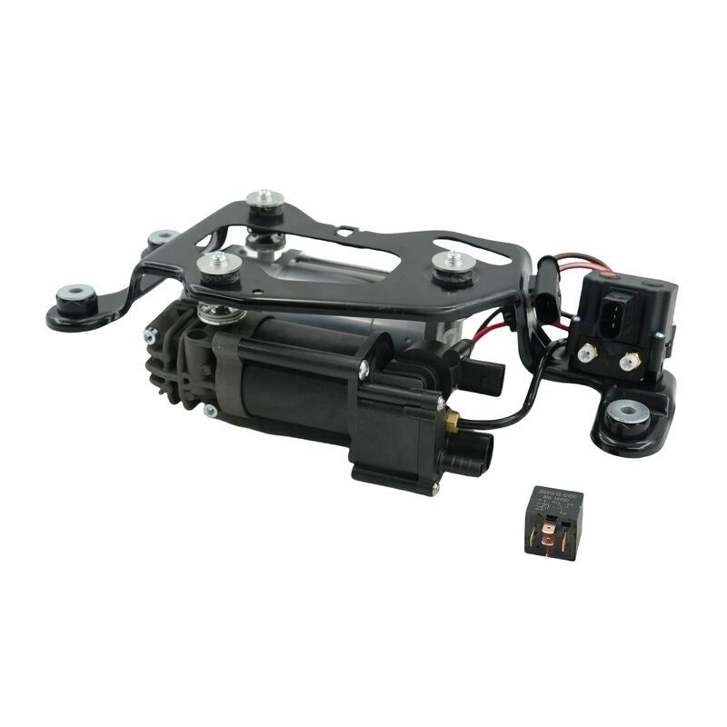 Air Suspension Compressor With Valve Block Fit For BMW X5 F15 X6 F16 Relay 2012-2019