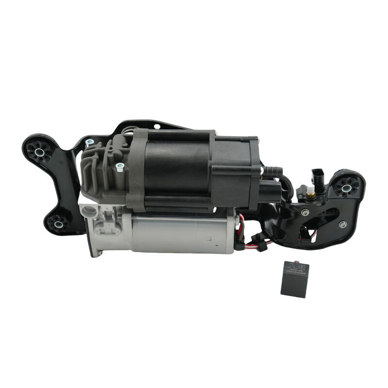 Air Suspension Compressor With Valve Block Fit For BMW X5 F15 X6 F16 Relay 2012-2019