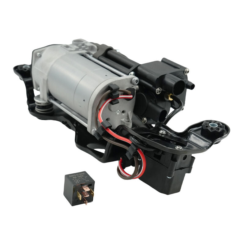 Air Suspension Compressor With Valve Block Fit For BMW X5 F15 X6 F16 Relay 2012-2019