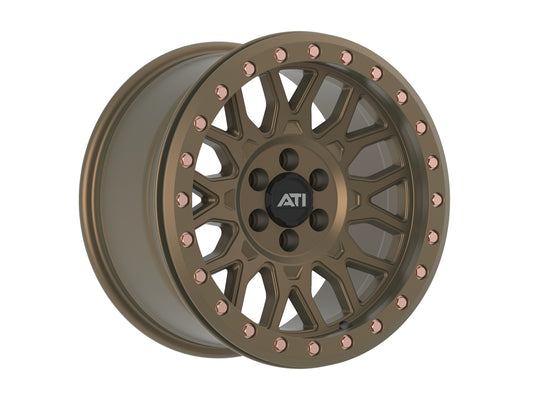 AT-01 17X8.5 HYBRID BEADLOCK WHEEL - BRONZE (6X114.3)