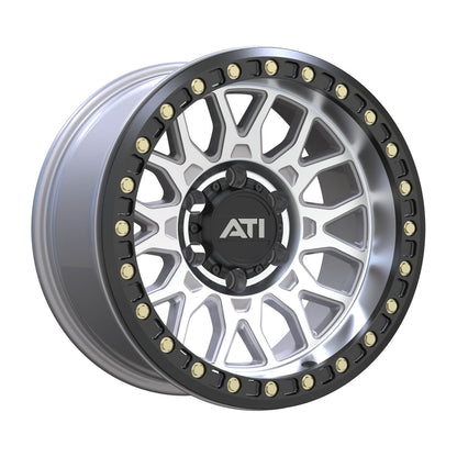 AT-01 17X8.5 HYBRID BEADLOCK WHEEL - MACHINED (6X139.7)