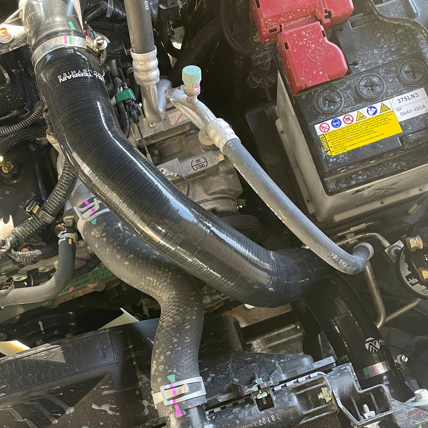 ATI SILICONE HOT & COLD SIDE INTERCOOLER HOSE UPGRADE - ISUZU DMAX MUX/MAZDA BT50 3.0L 2020-CURRENT