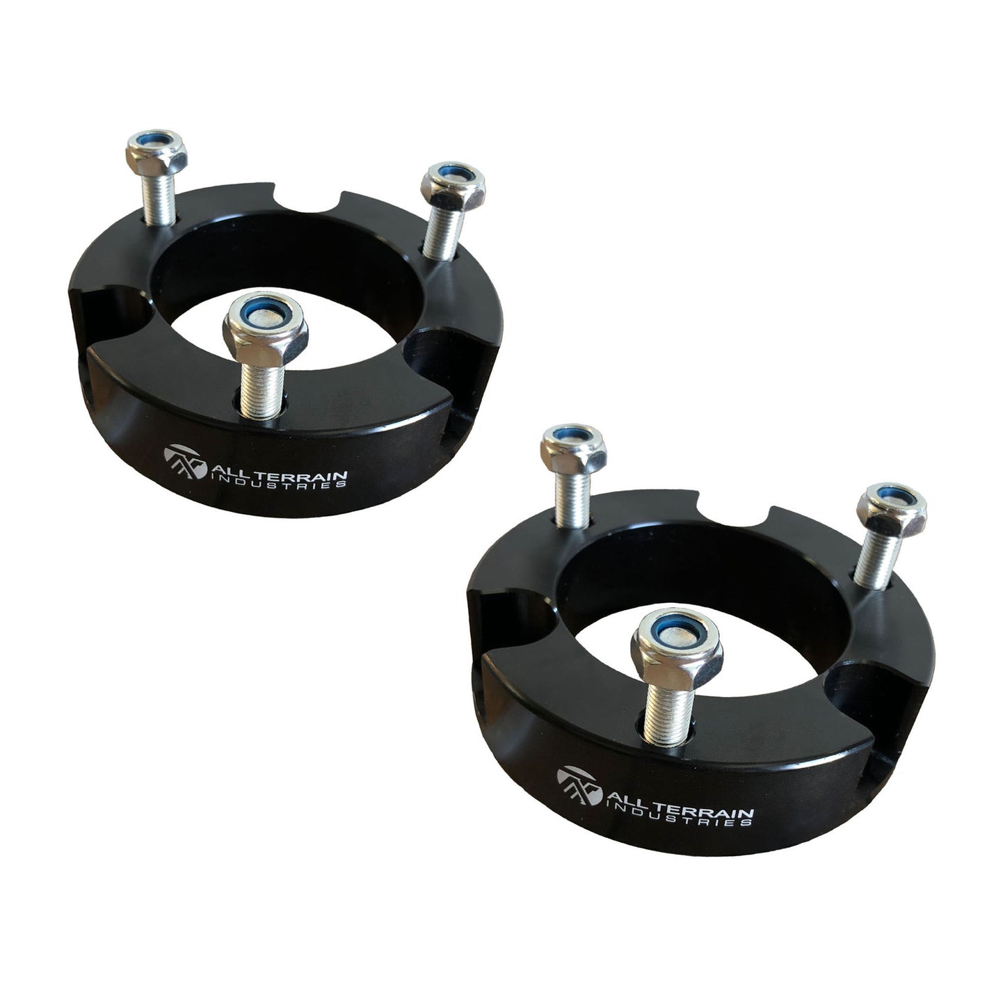 ATI 25MM STRUT SPACERS - HOLDEN COLORADO/ISUZU DMAX & MUX/TOYOTA PRADO 90