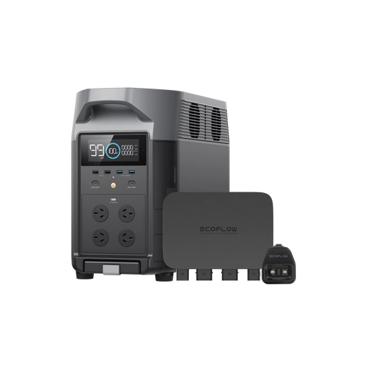 Ecoflow Delta Pro Power Station with 3600W total AC Output and Built in 3600Wh (300Ah@12V) Battery