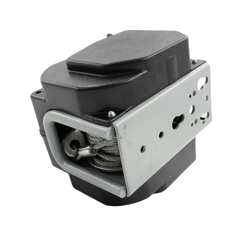 5000LB Electric Boat Winch Portable Detachable Steel Cable 12V ATV 4WD