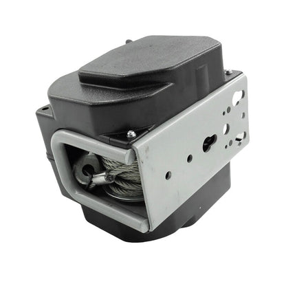 5000LB Electric Boat Winch Portable Detachable Steel Cable 12V ATV 4WD