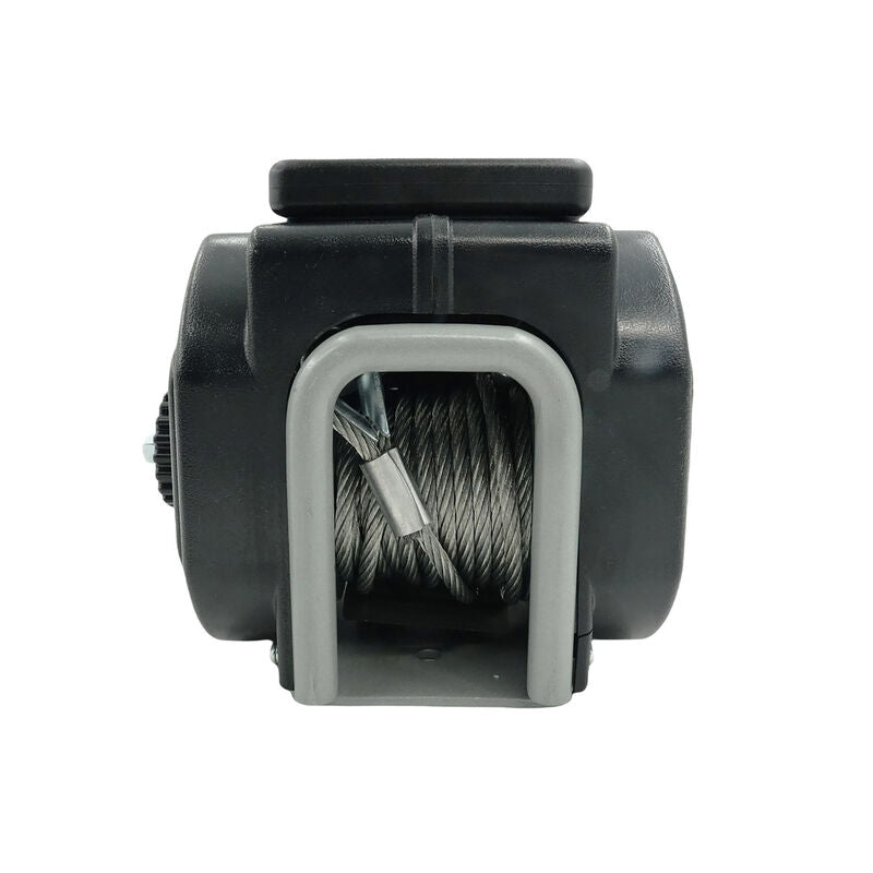 5000LB Electric Boat Winch Portable Detachable Steel Cable 12V ATV 4WD