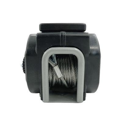 5000LB Electric Boat Winch Portable Detachable Steel Cable 12V ATV 4WD