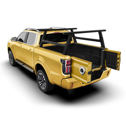 HSP Load Rack Pro Ladder Rack suits GWM Haval Cannon Alpha Fits Dual Cab Tub - Full set (Front & Rear Legs + Joiner Bar)
