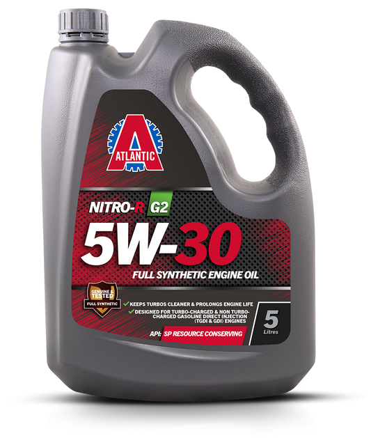Nitro-R G2 5W-30 5 Litre Bottle - Atlantic Oils