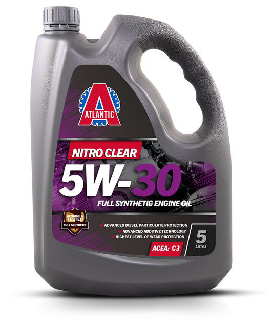Nitro Clear 5W-30 5 Litre Bottle - Atlantic Oils
