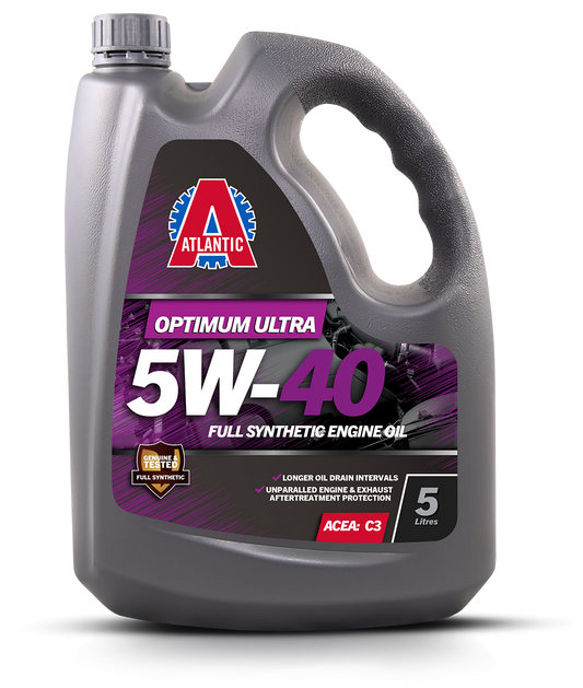 Optimum Ultra 5W-40 5 Litre Bottle - Atlantic Oils