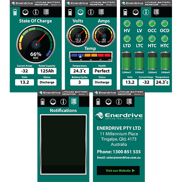 Enerdrive | Dometic B-TEC 12V 100Ah G2 Lithium Battery