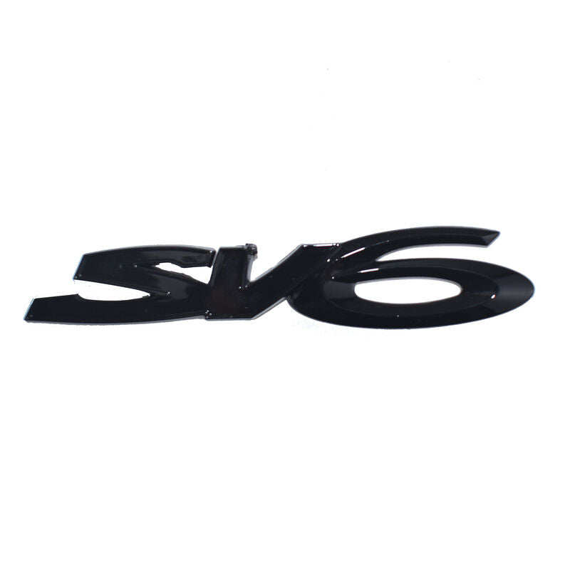 Rear Gloss Black SV6 Badge Fit For Holden Commodore VE VF Ute Sedan Wagon