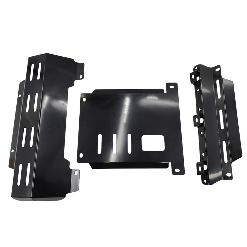 Black Bash Plates Fit For Mazda BT50 For Isuzu D-Max TFS TFR Sump Guard Underbody Protect 2020-ON