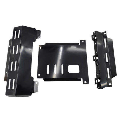 Black Bash Plates Fit For Mazda BT50 For Isuzu D-Max TFS TFR Sump Guard Underbody Protect 2020-ON