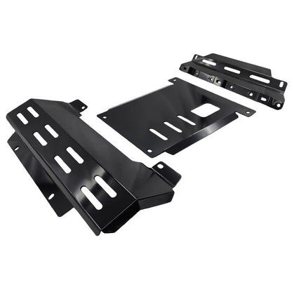 Black Bash Plates Fit For Mazda BT50 For Isuzu D-Max TFS TFR Sump Guard Underbody Protect 2020-ON