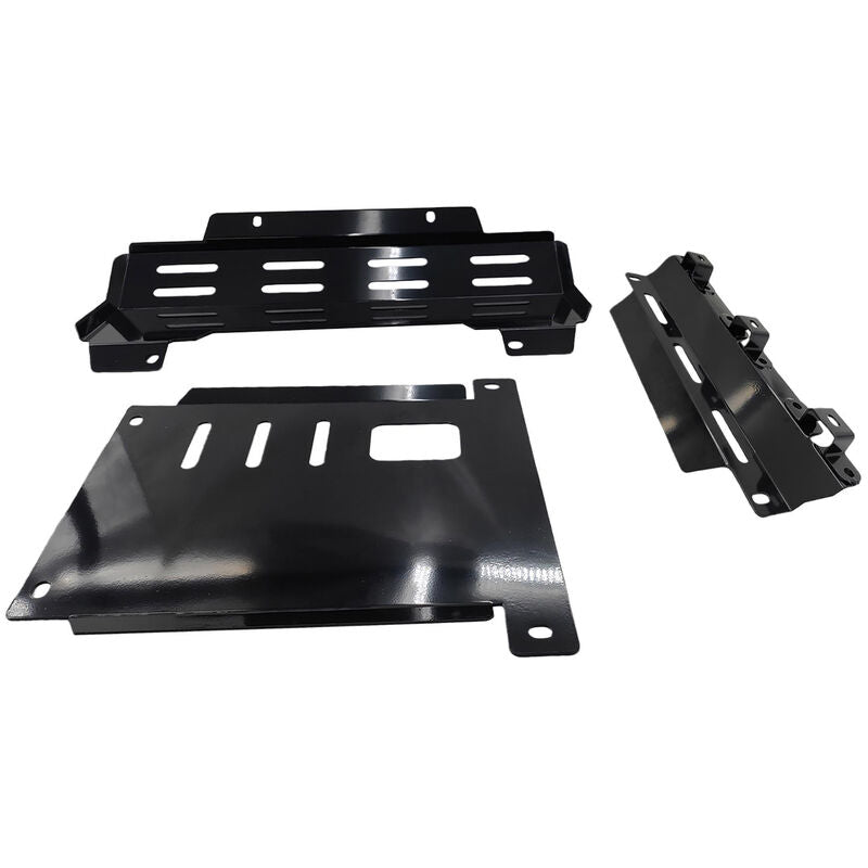 Black Bash Plates Fit For Mazda BT50 For Isuzu D-Max TFS TFR Sump Guard Underbody Protect 2020-ON
