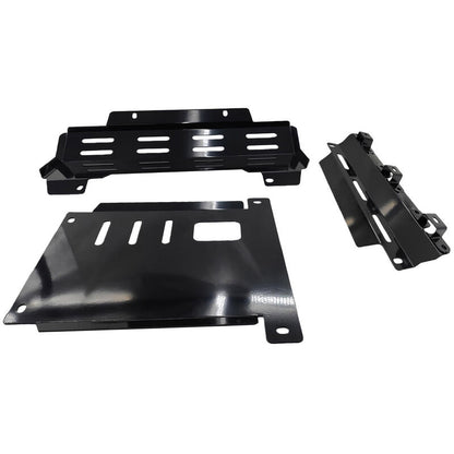 Black Bash Plates Fit For Mazda BT50 For Isuzu D-Max TFS TFR Sump Guard Underbody Protect 2020-ON