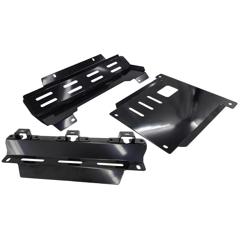 Black Bash Plates Fit For Mazda BT50 For Isuzu D-Max TFS TFR Sump Guard Underbody Protect 2020-ON