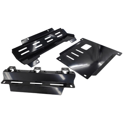 Black Bash Plates Fit For Mazda BT50 For Isuzu D-Max TFS TFR Sump Guard Underbody Protect 2020-ON