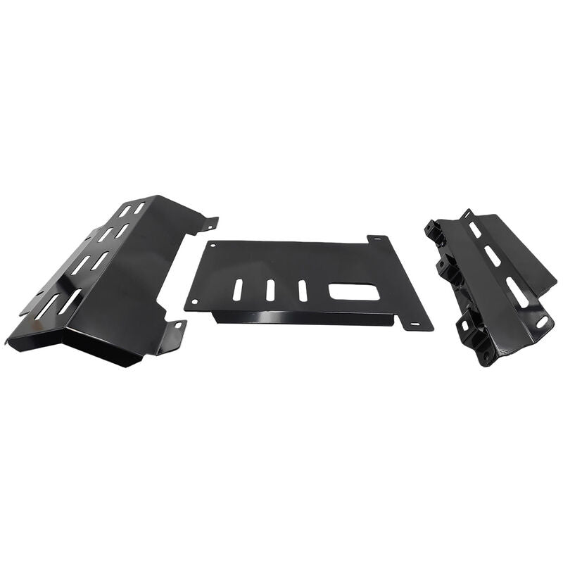 Black Bash Plates Fit For Mazda BT50 For Isuzu D-Max TFS TFR Sump Guard Underbody Protect 2020-ON