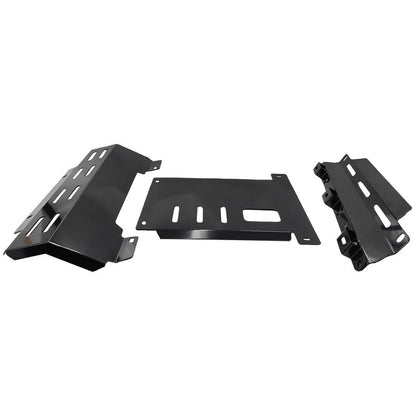 Black Bash Plates Fit For Mazda BT50 For Isuzu D-Max TFS TFR Sump Guard Underbody Protect 2020-ON