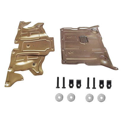 Front & Rear Skid Plate Under Engine Guard Cover Fit For Tesla Model 3 & Y 2017-2025