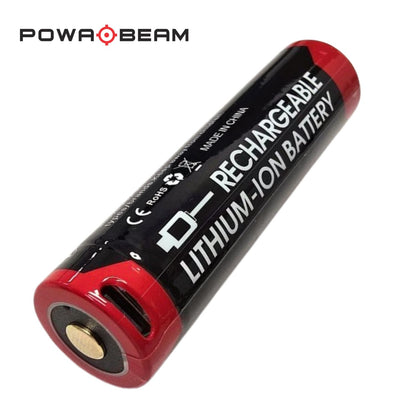 18650 USB-C Rechargeable Torch Battery 3400mah
