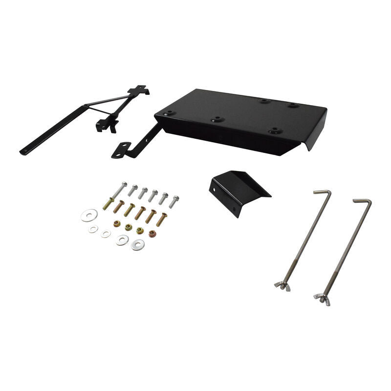 Dual Battery Tray Fit For Nissan GU Patrol 3.0litre 4.2litre Diesel TDI Intercooled Black