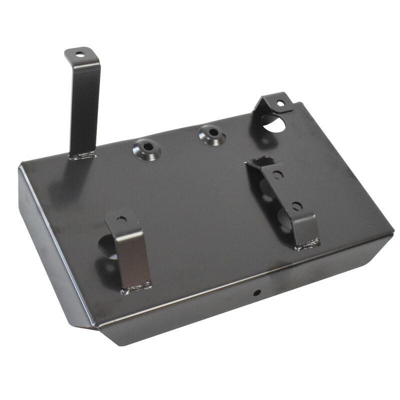 Black Dual Battery Tray Fit For Toyota Hilux 2005-2015 SR 1KD-FTV 3.0L KUN26 KUN25