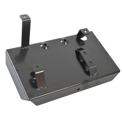 Black Dual Battery Tray Fit For Toyota Hilux 2005-2015 SR 1KD-FTV 3.0L KUN26 KUN25