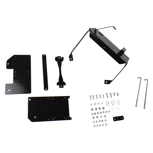 Dual Battery Tray Kit Fit For Toyota Landcruiser 70 Series 1VD-FTV V8 4.5L Black