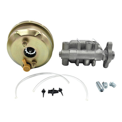 7'' Brake Booster & Master Cylinder Combo Universal 1&1/8” Bore