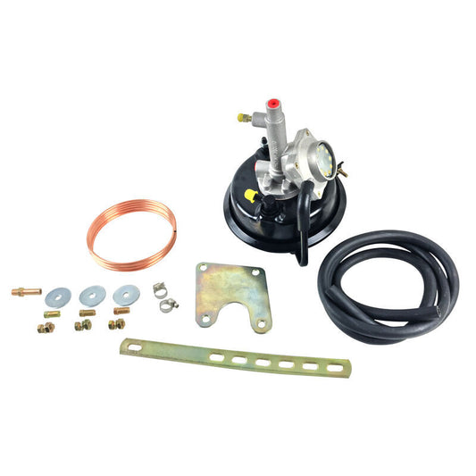 Universal VH44 7" Remote Brake Booster + Bracket Mounting Kit For Disc Drum/Drum Drum Boosters Fit For Ford Fairlane Falcon X