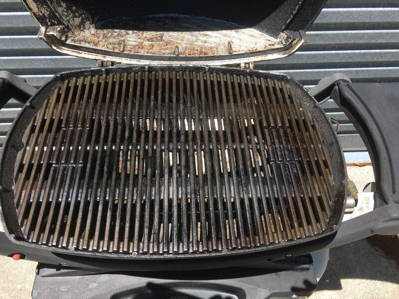 BBQ Scraper Weber Q3 Digit Cleaning Tool 5 in 1 + Bottle Opener Stainless Steel