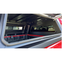 Black Ute Steel Canopy Fit For 200KG Fit For Volkswagen Amarok Dual Cab
