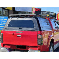 Black Ute Steel Canopy Fit For 200KG Fit For Volkswagen Amarok Dual Cab