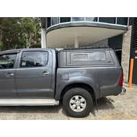 Black All Weather Steel Tub Canopy Fit For GWM Cannon Dual Cab 2020-ON
