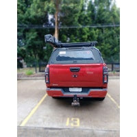 Black All Weather Steel Tub Canopy Fit For GWM Cannon Dual Cab 2020-ON