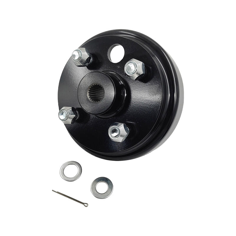Golf Cart Brake Drum Hub Assembly Fit For EZGO TXT Electric Vehicles 19186G1 1982-ON