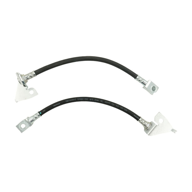 Pair Front Brake Hose Kit Fit For Ford Falcon Fairmont XB XC XD XE XF XG 6 Cylinder & V8 1972-1996