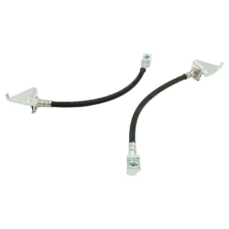Pair Front Brake Hose Kit Fit For Ford Falcon Fairmont XB XC XD XE XF XG 6 Cylinder & V8 1972-1996