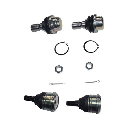 4 x Lower+Upper Ball Joints Fit For Nissan Terrano Pathfinder R51 Navara D40