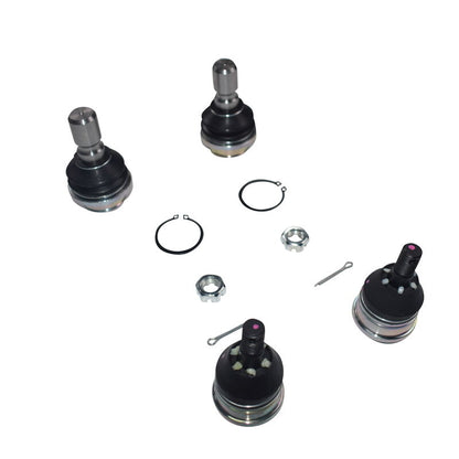 4 x Lower+Upper Ball Joints Fit For Nissan Terrano Pathfinder R51 Navara D40