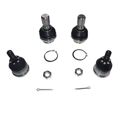 4 x Lower+Upper Ball Joints Fit For Nissan Terrano Pathfinder R51 Navara D40