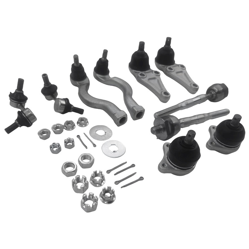 Ball Joint Sway Bar Tie Rod Kit Fit For Mitsubishi Triton ML MN Utility 4WD 2006-2013
