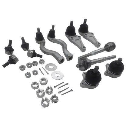 Ball Joint Sway Bar Tie Rod Kit Fit For Mitsubishi Triton ML MN Utility 4WD 2006-2013