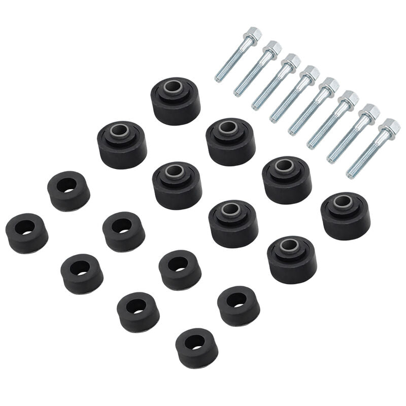 Body Mount Rubber Cushion Bolts Kit Fit For Holden Statesman HJ HQ HX HZ WB Sedan Wagan Coupe 1971-1984